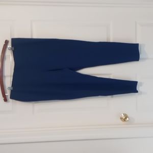 Chico's dark blue lightweight ponte leggings size 16 in great condition